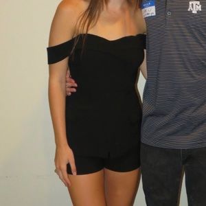 Black Romper size small.